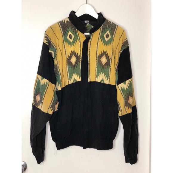 Vintage Other - VINTAGE RARE 90s half print bomber